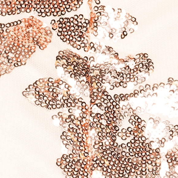 NEW! Gold Sequin Party Dress - Picture 4 of 4